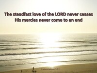 Lamentations 3:22